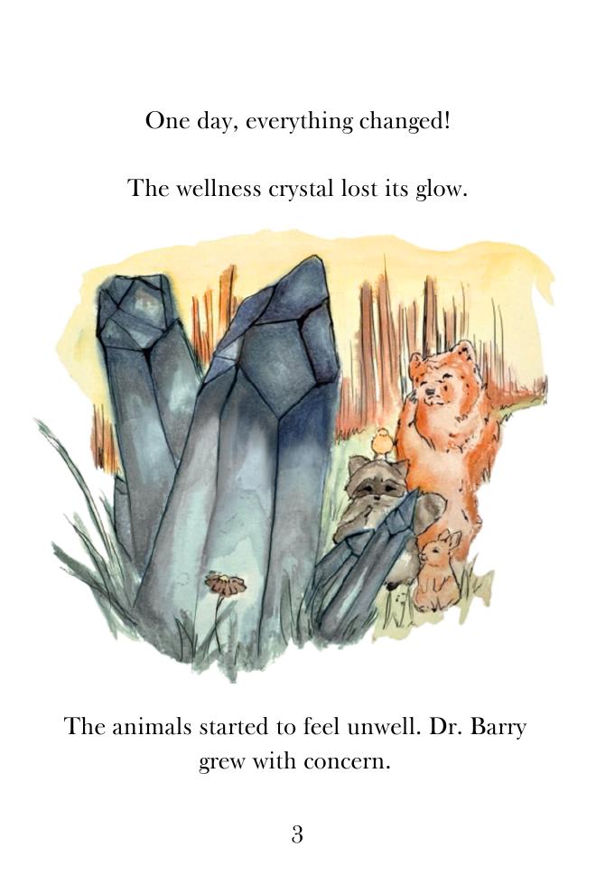 Dr. Barry and the Lost Wellness Crystal page 4