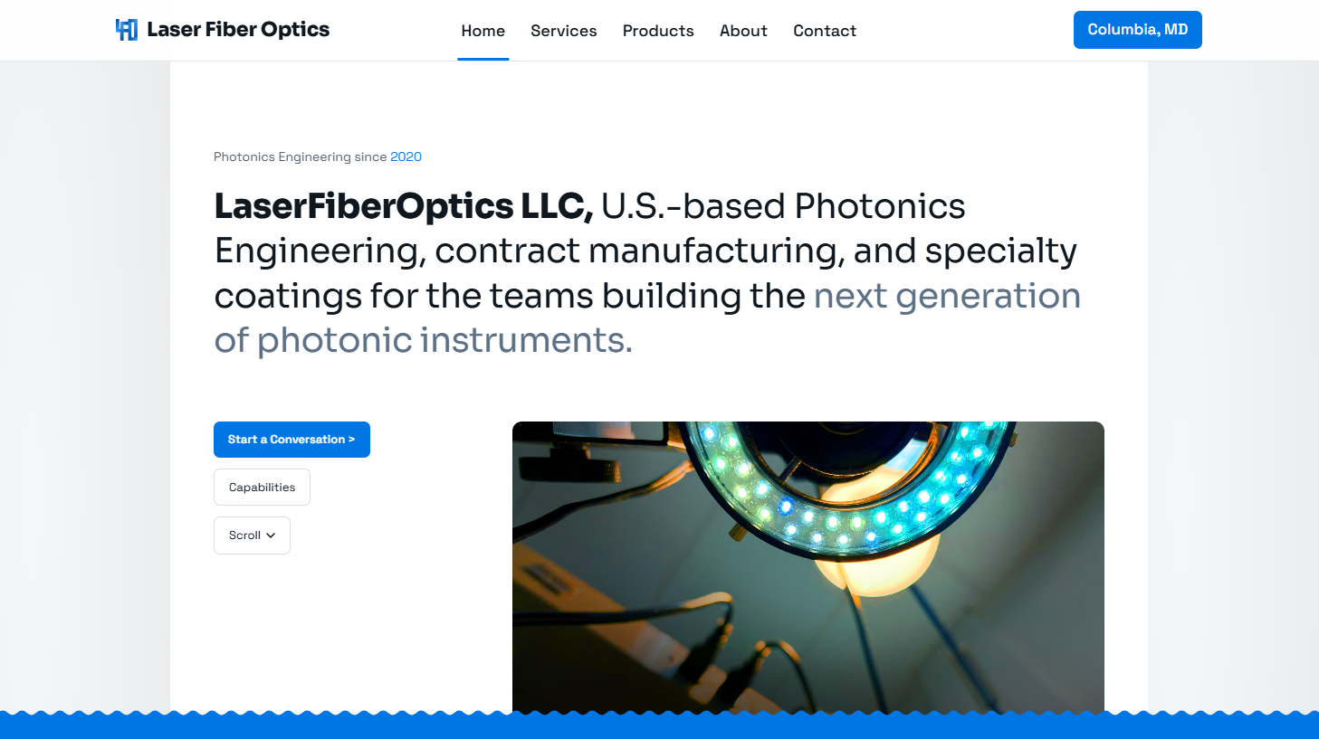 Laser Fiber Optics