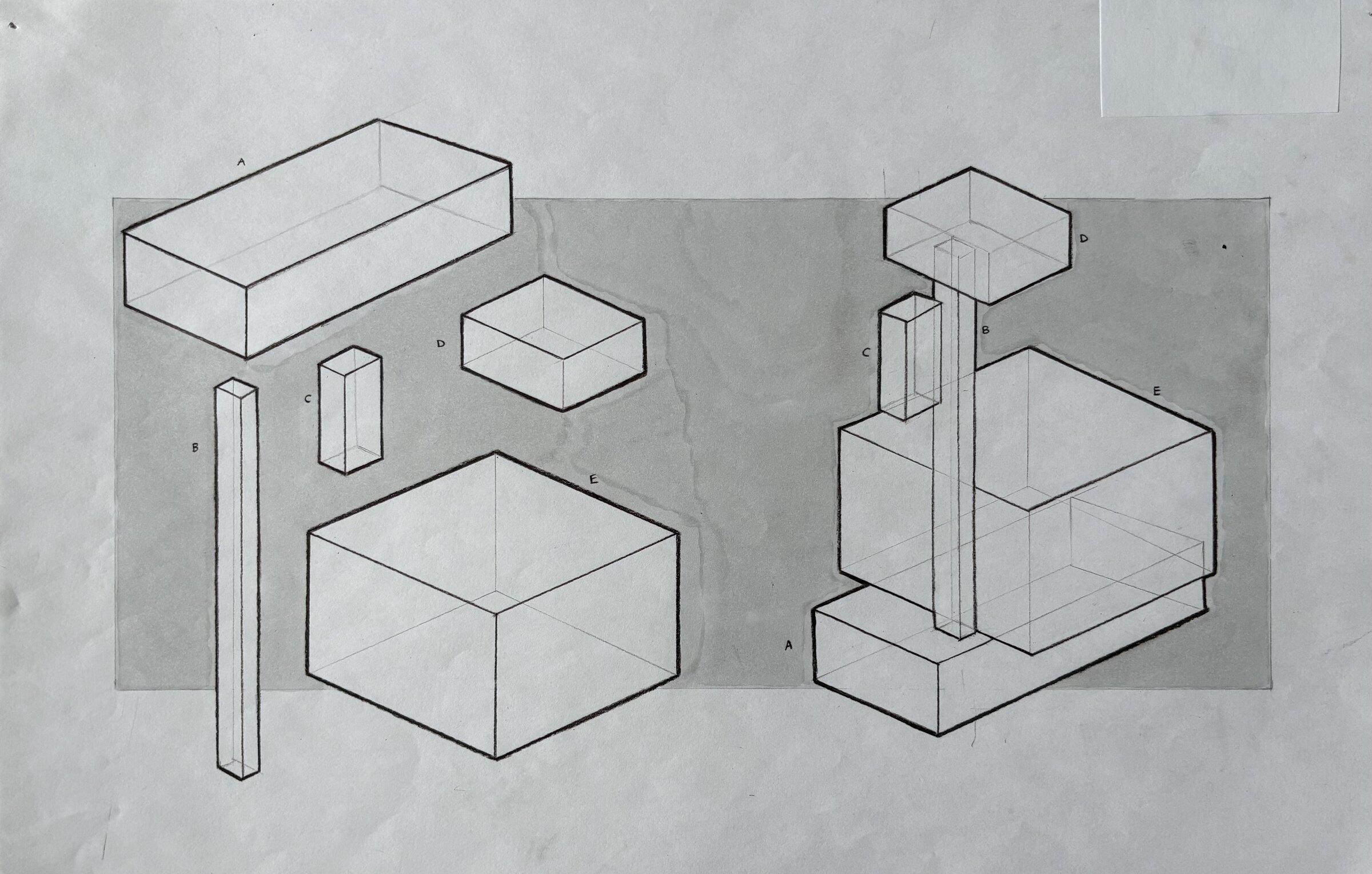 Five Cube Form