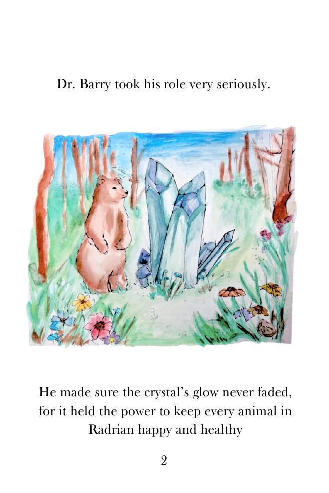 Dr. Barry and the Lost Wellness Crystal page 3